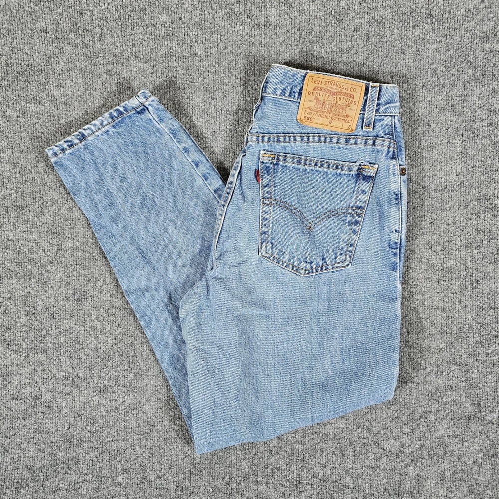 Vintage Levis 550 Relaxed Taper Jeans 27x28